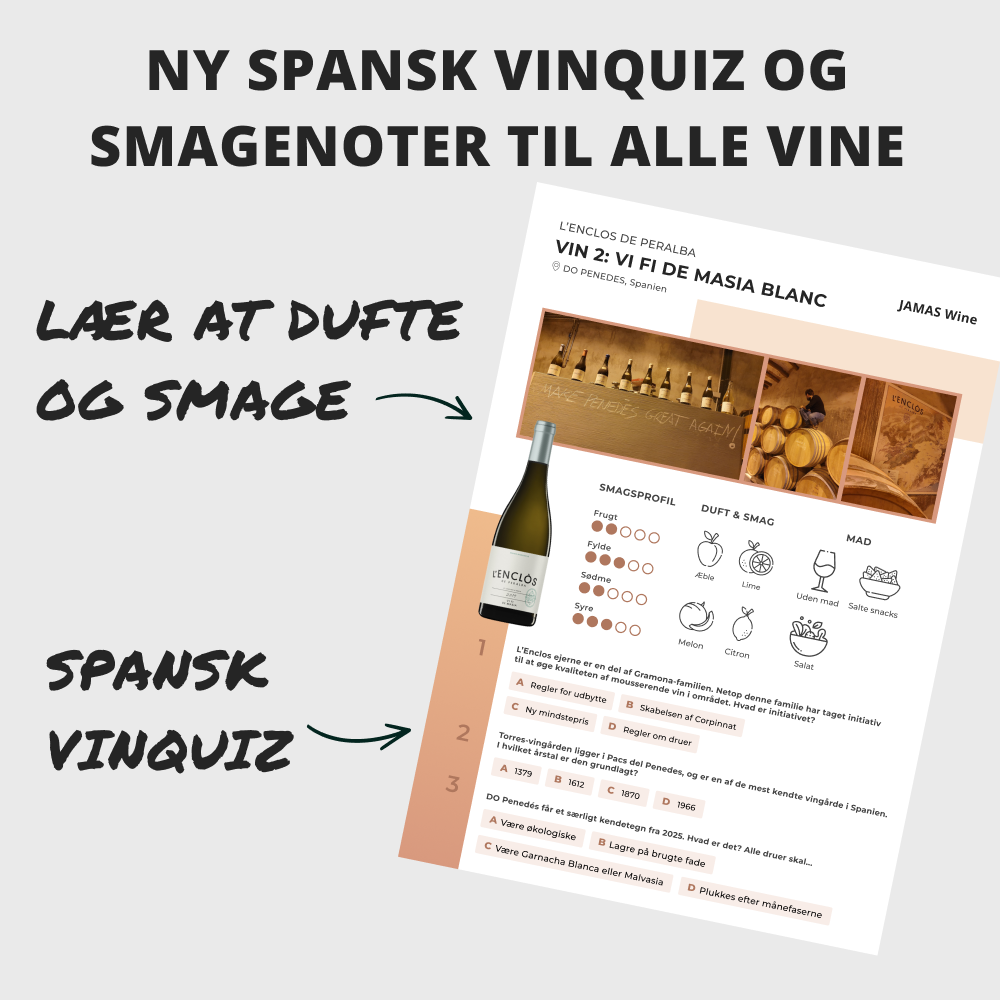 Hjemme-vinsmagning: Camino del JAMAS - Digital Version - Essentials 1