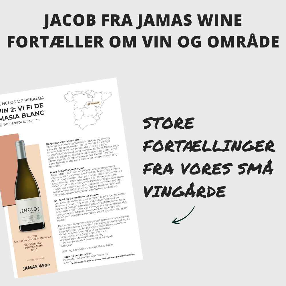 Hjemme-vinsmagning: Camino del JAMAS - Digital Version - Essentials 1