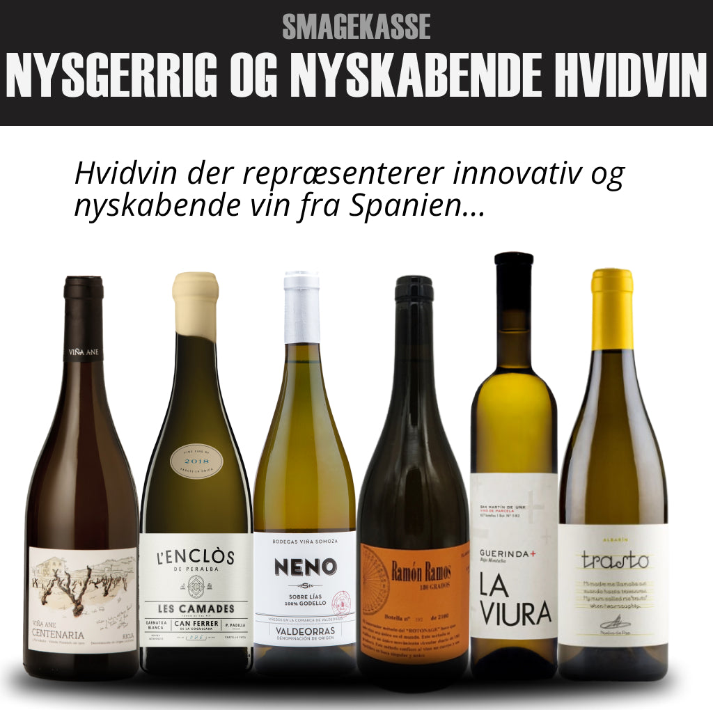 SMAGEKASSE: NYSKABENDE OG NYSGERRIG HVIDVIN