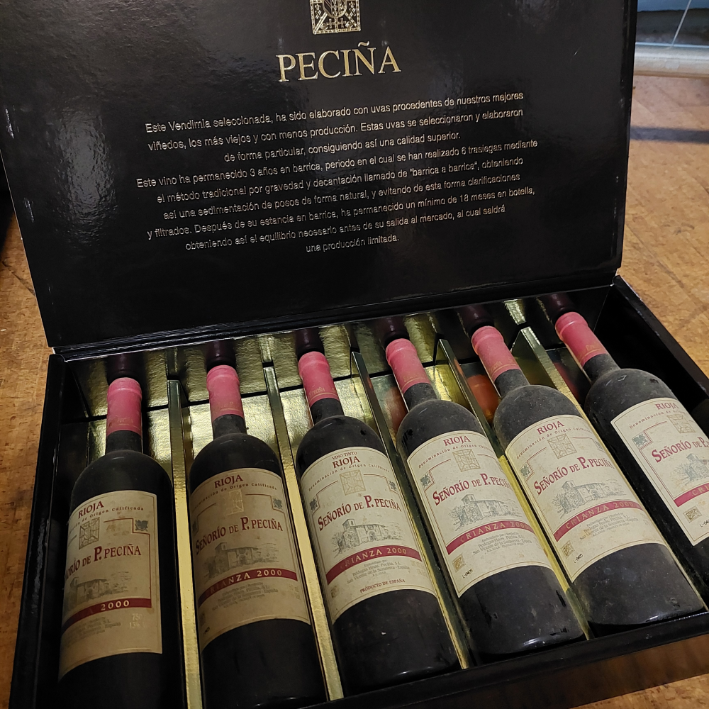 Bodegas Peciña - Tinto Crianza 2000 "Señorío de P.Peciña"