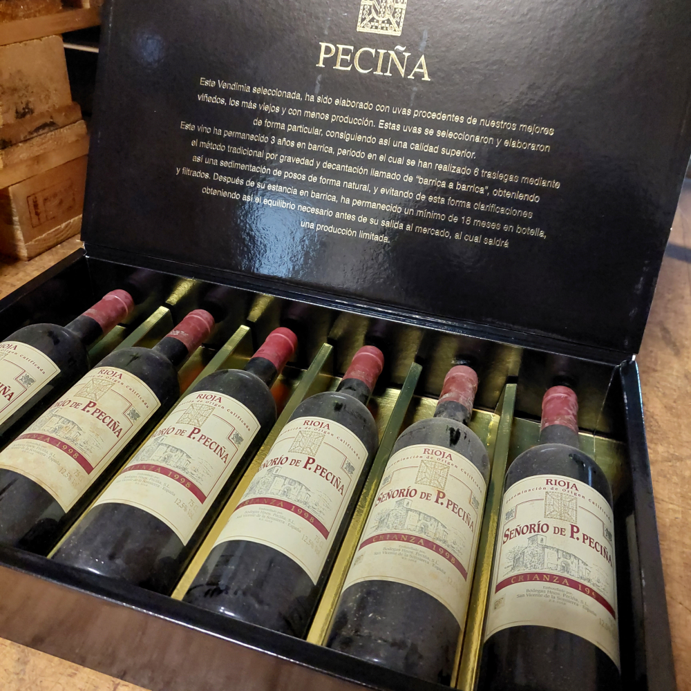 Bodegas Peciña - Tinto Crianza 1998 "Señorío de P.Peciña"